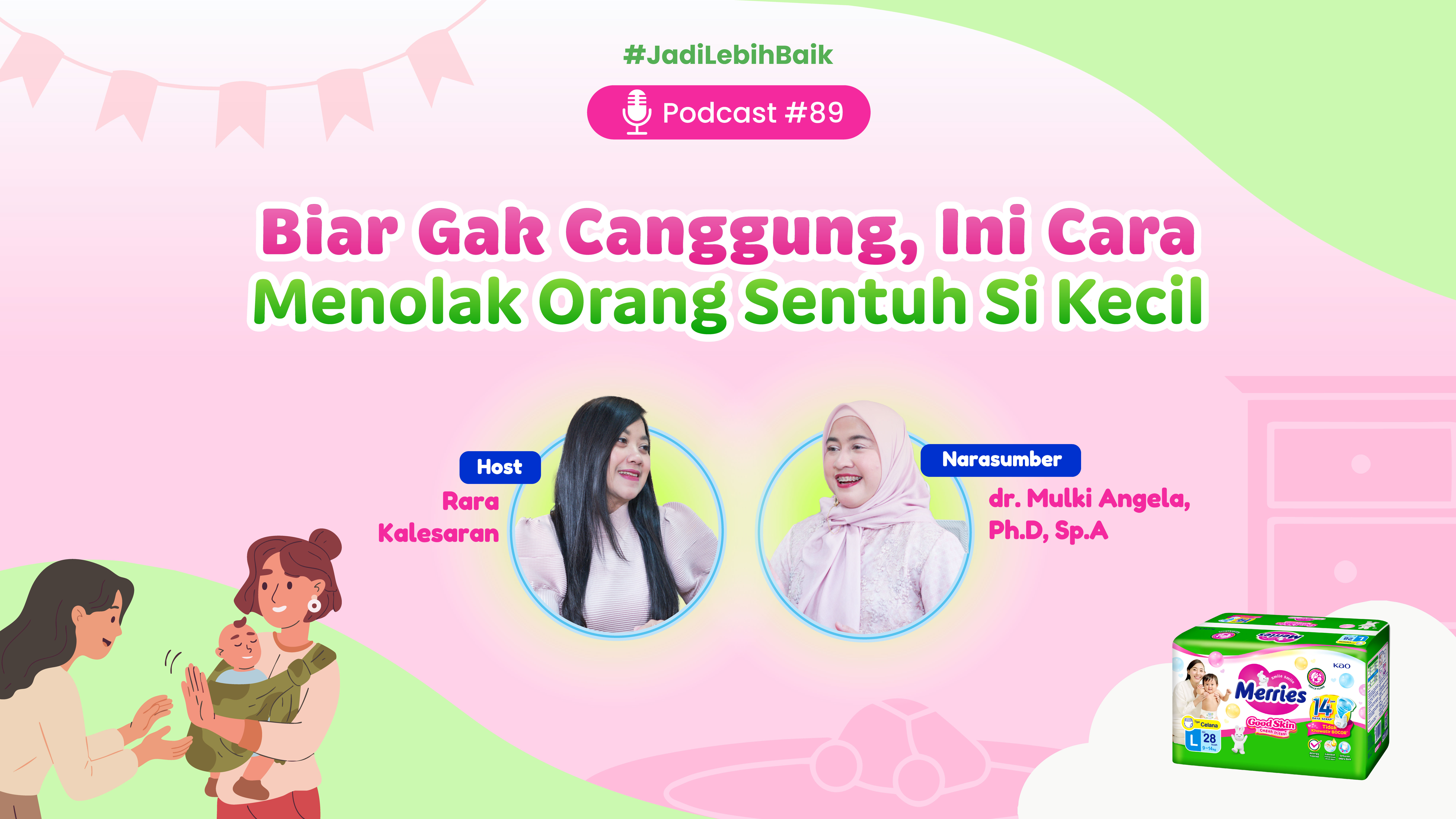 Biar Gak Canggung, Ini Cara Menolak Orang Sentuh Si Kecil