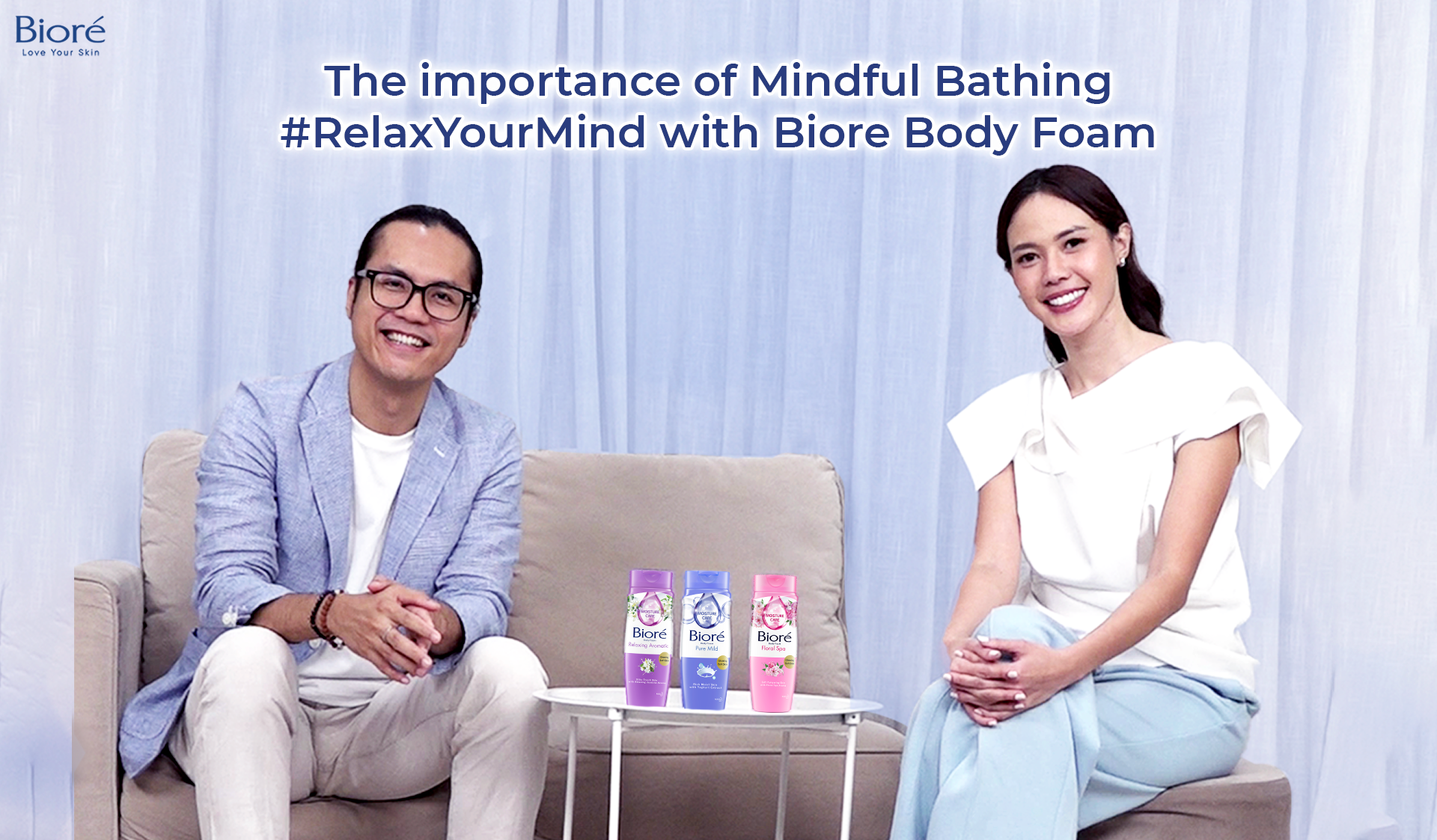 The importance of Mindful Bathing #RelaxYourMind with Biore Body Foam