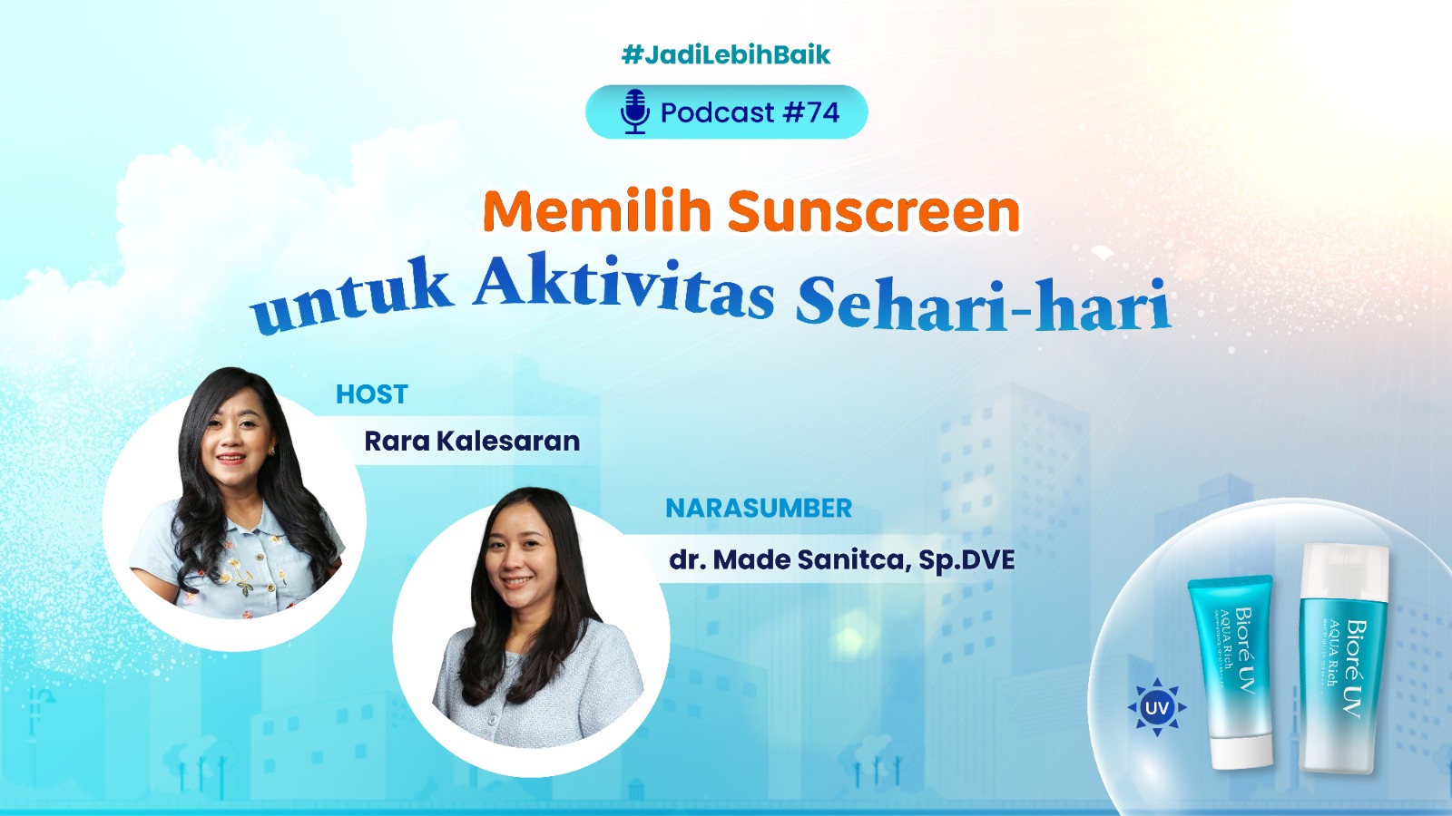 Memilih Sunscreen untuk Aktivitas Sehari-hari